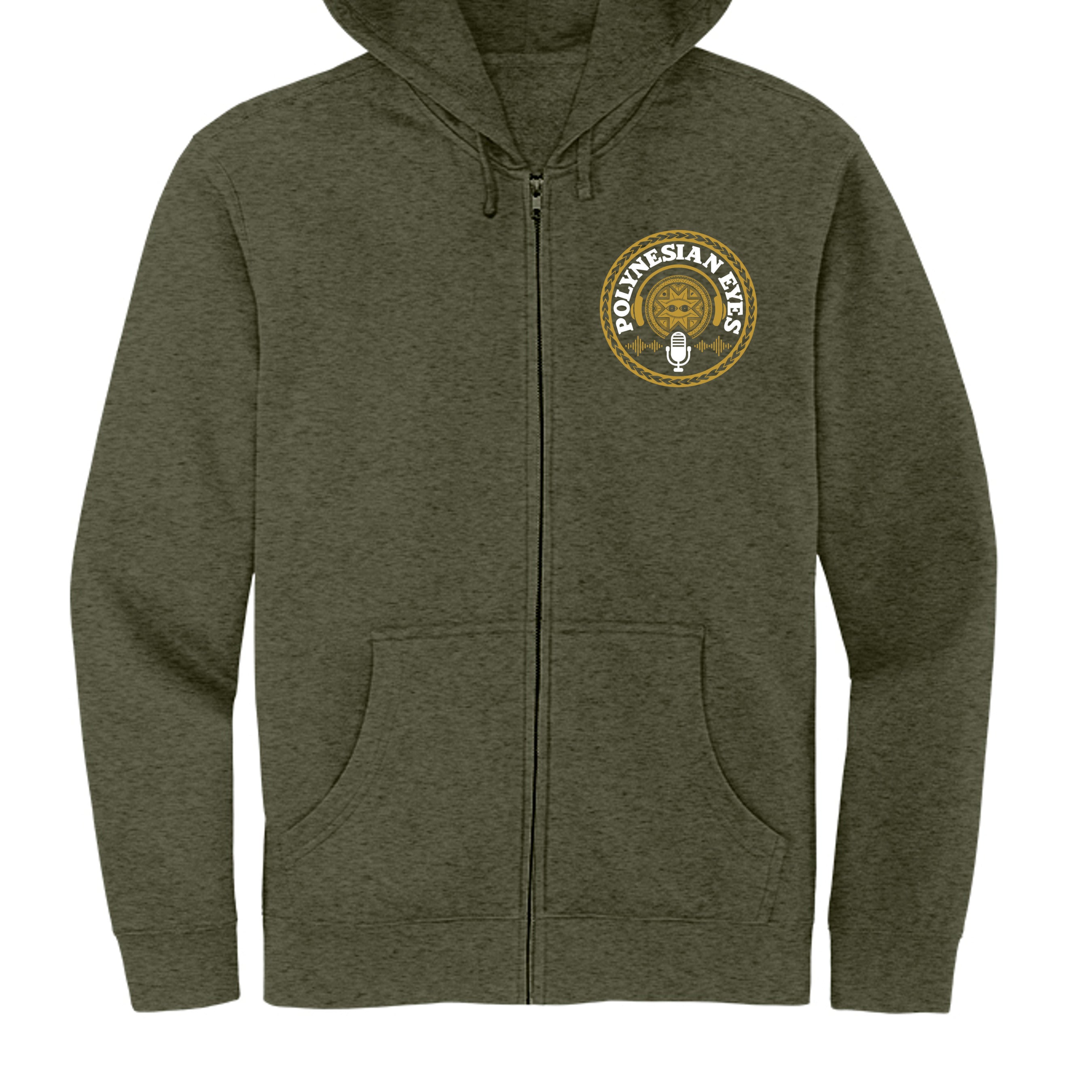 Heathered Olive - DT6102 - FRONT