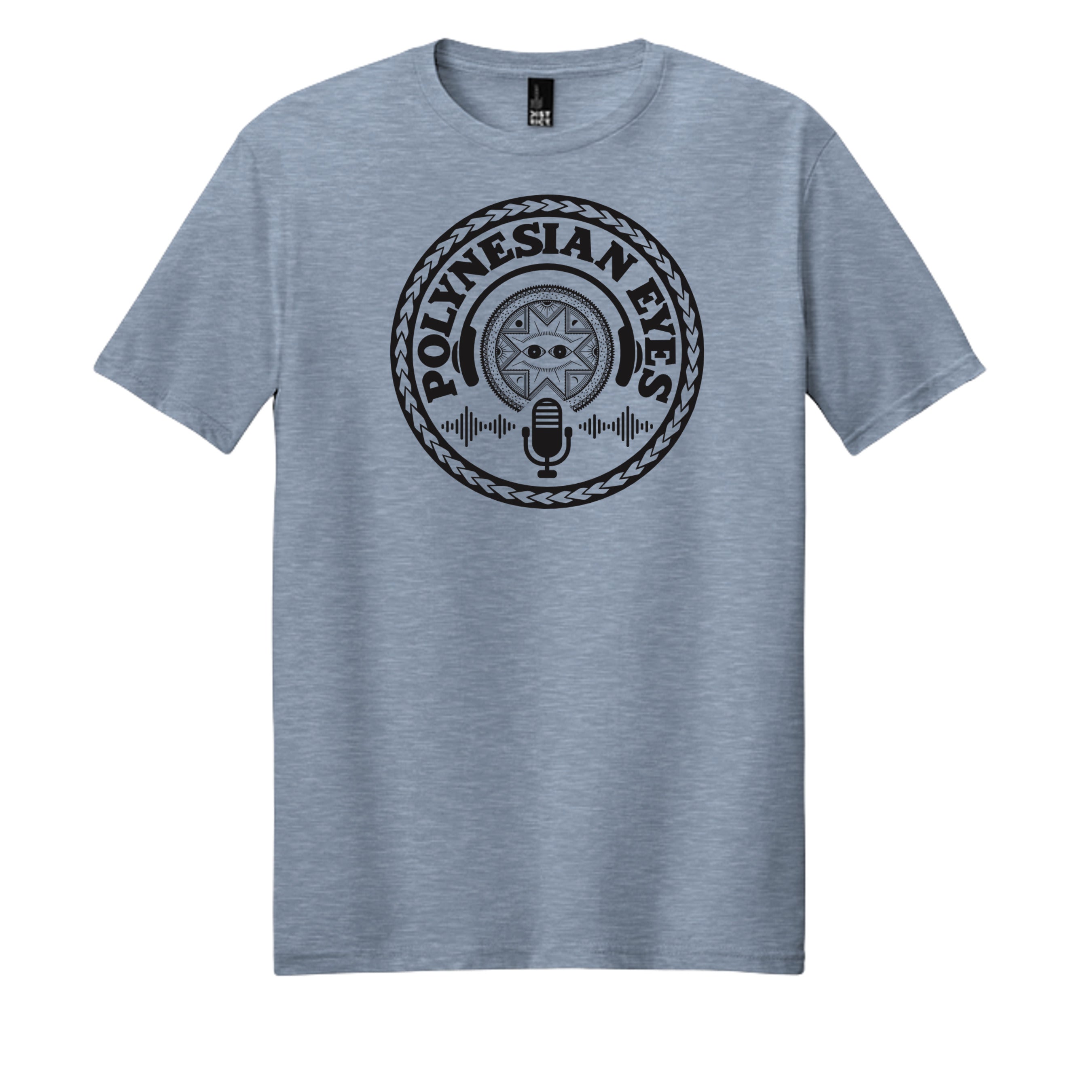 Flint Blue Heather - DM108 - FRONT